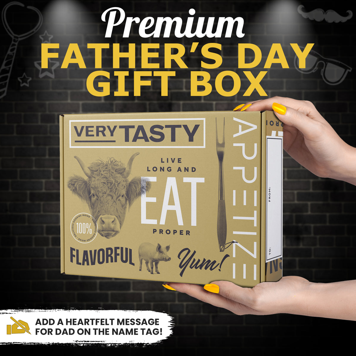 Father’s Day Jerky and Pepperoni Gift Box