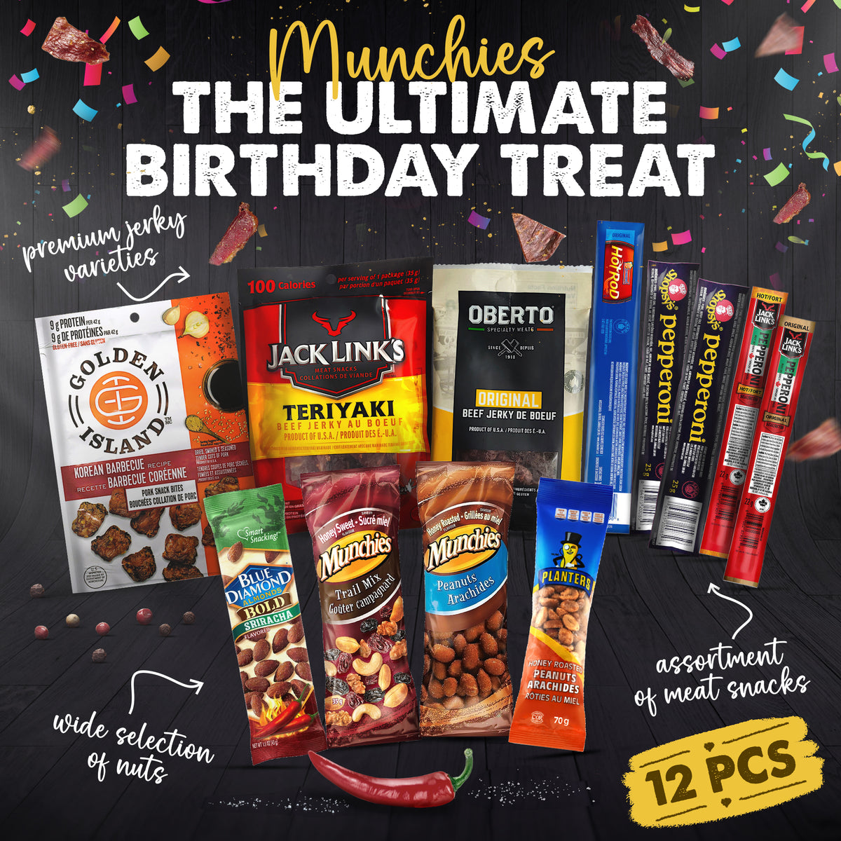 Birthday Snack Gift Box