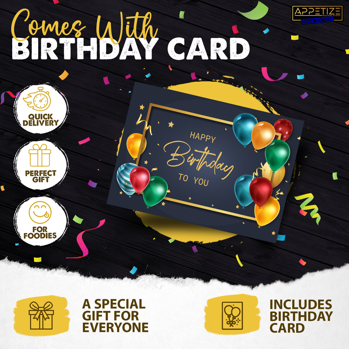 Birthday Snack Gift Box