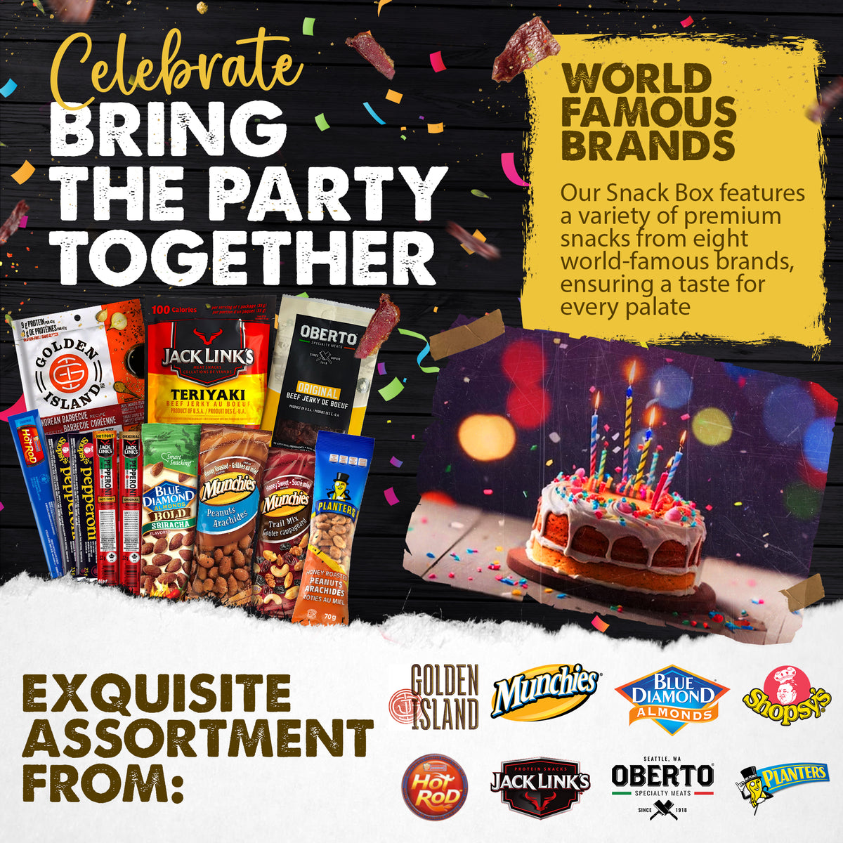 Birthday Snack Gift Box