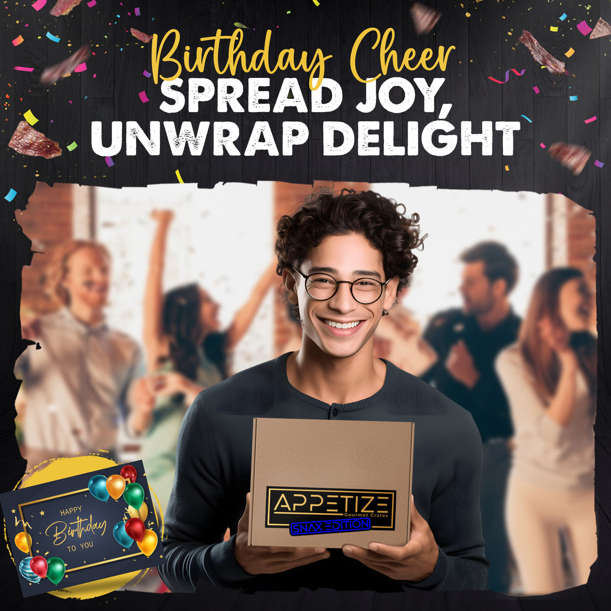 Birthday Snack Gift Box