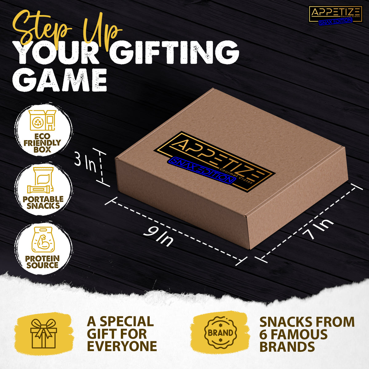 Beef Jerky and Pepperoni Gift Box