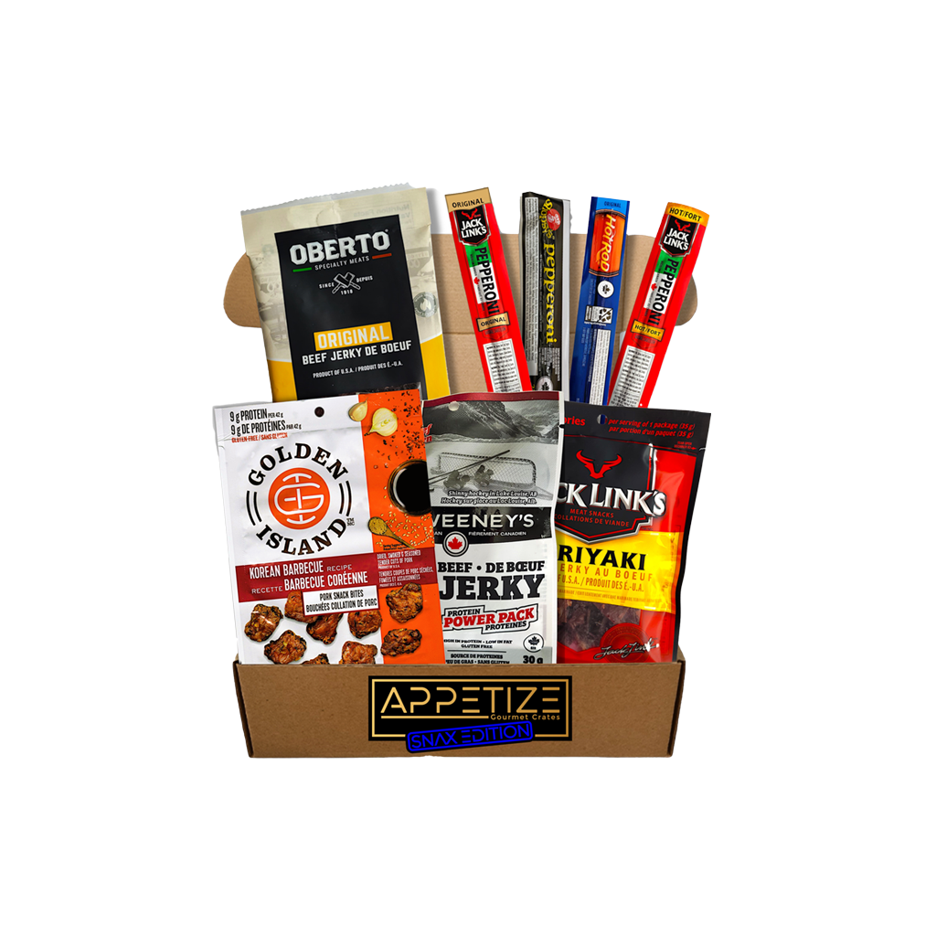 Beef Jerky and Pepperoni Gift Box